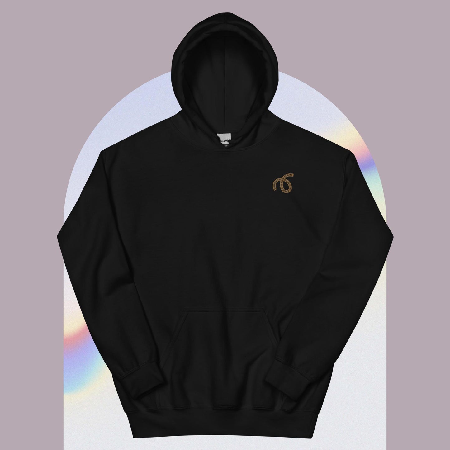 Embroidered Golden Thread Hoodie