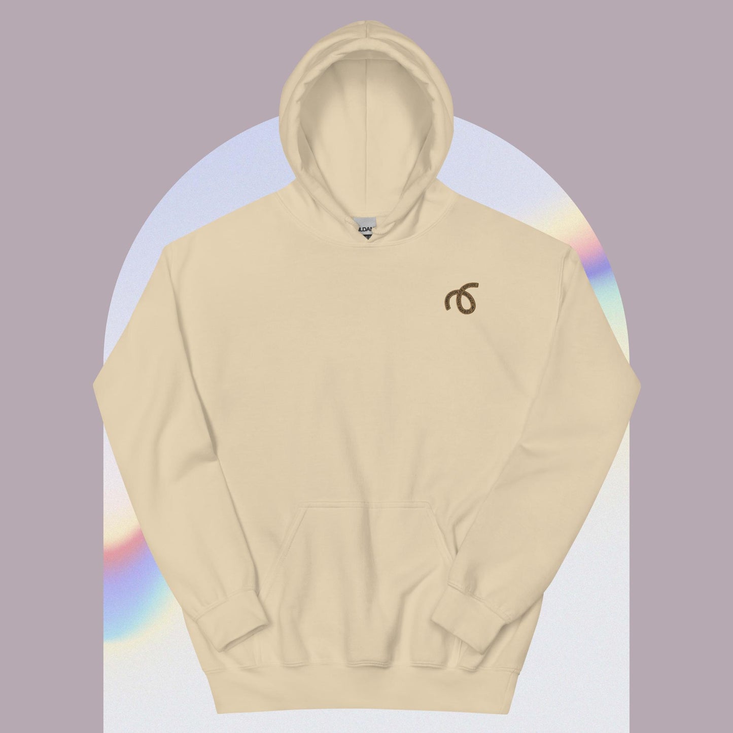 Embroidered Golden Thread Hoodie