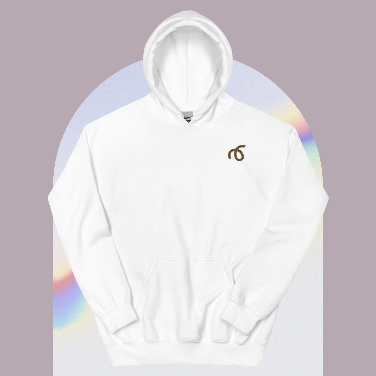 Embroidered Golden Thread Hoodie